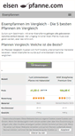 Mobile Screenshot of eisen-pfanne.com